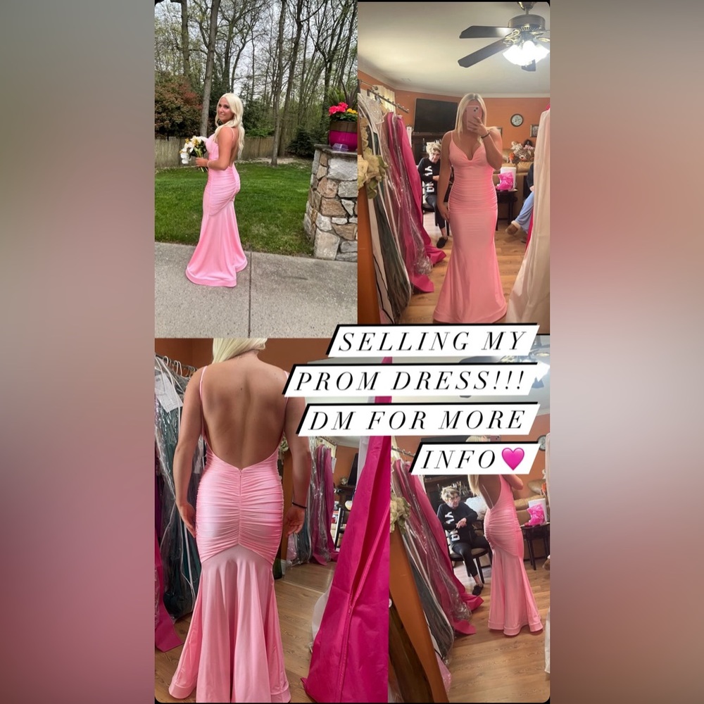 Bubblegum Pink Jessica Angel Prom Dress